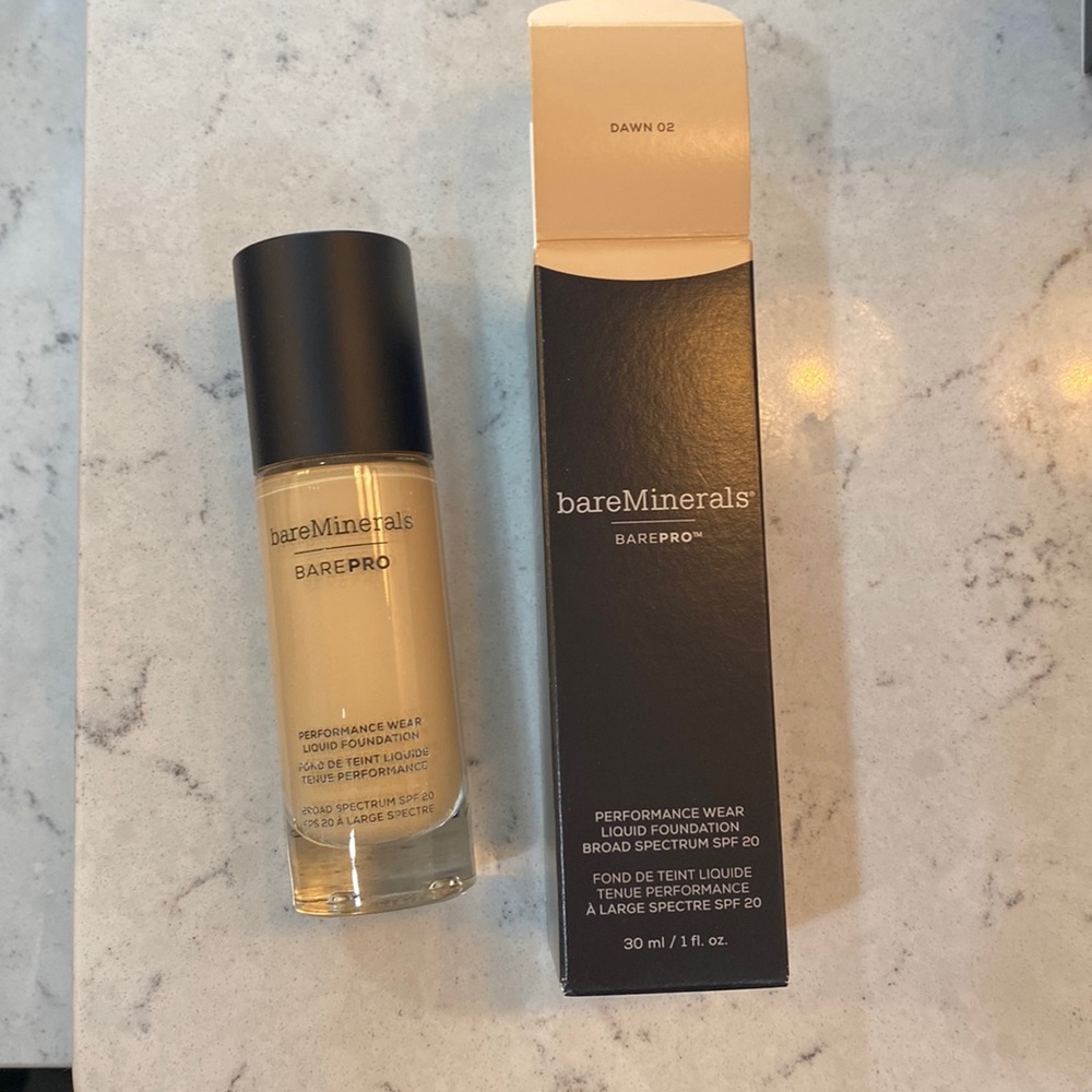 Bare minerals DAWN 02 liquid bare pro foundation